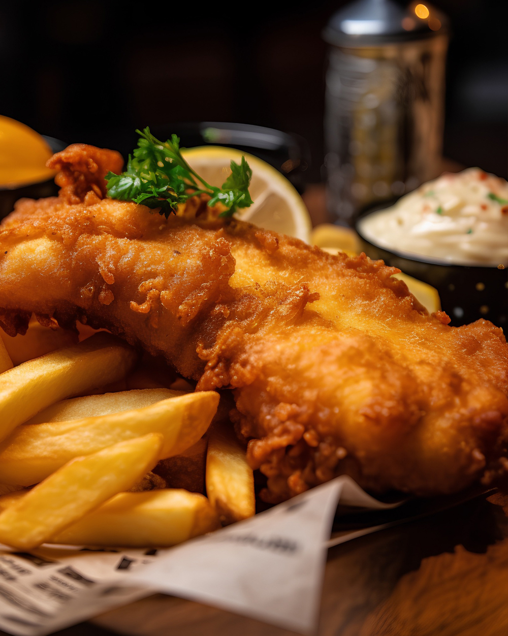 fish and chips in Woolloongabba